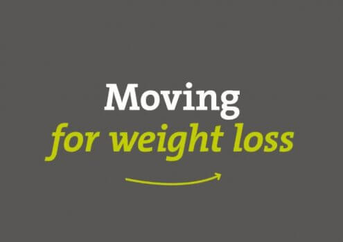 Moving for weight loss