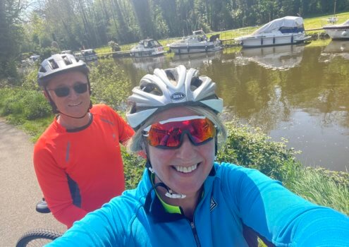 “The thought of my first cycle ride post-op still brings tears to my eyes”