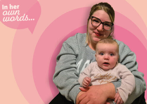 “Giving birth saved my life”