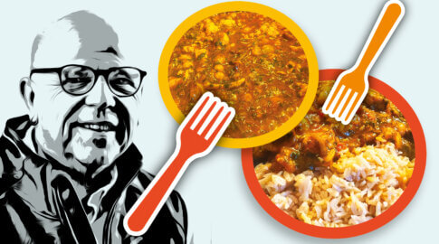 Recommended recipe…Iain’s homemade chicken balti