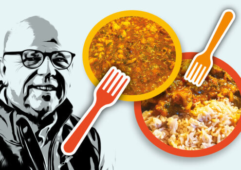 Recommended recipe…Iain’s homemade chicken balti