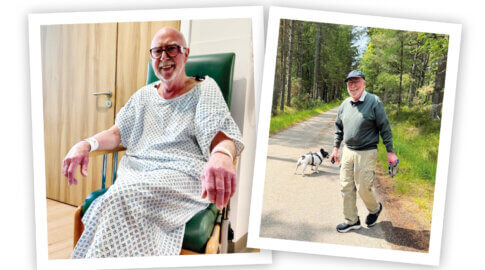 “I feel remarkably fortunate to have had such great care”